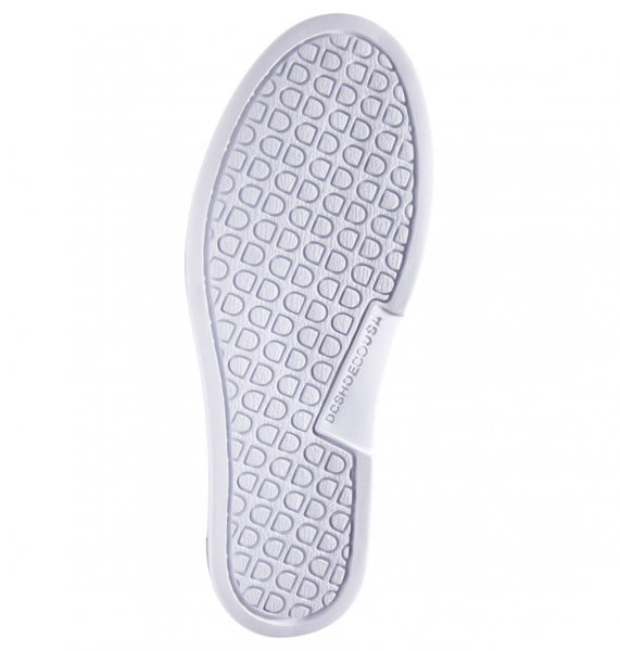 Мужские слипоны Villain DC Shoes ADYS100567, размер 10.5D, цвет grey/white - фото 5