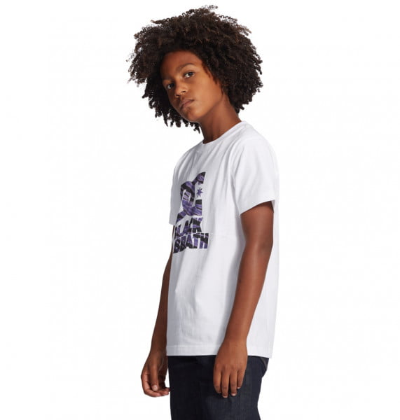Детская футболка DC x Black Sabbath DC Shoes ADBZT03173, размер 12/M, цвет белый - фото 5