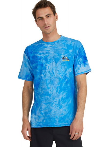 фото Мужская гидрофутболка tie dye upf 50 quiksilver