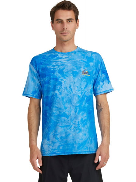 фото Мужская гидрофутболка tie dye upf 50 quiksilver