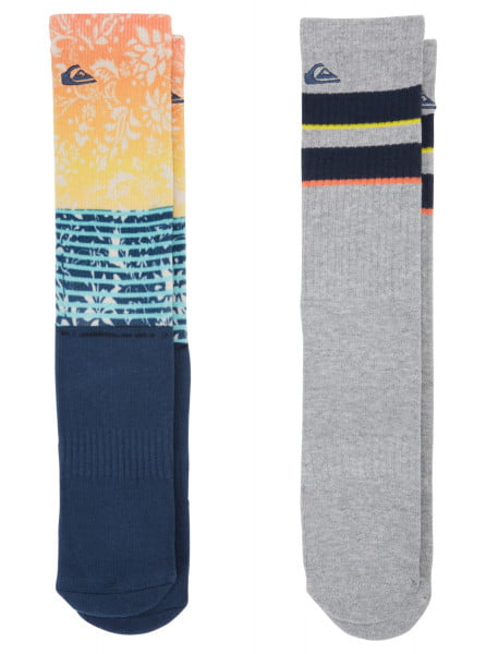 фото Носки 2 пары в уп quik 2pk crew f m sock ktp0 quiksilver