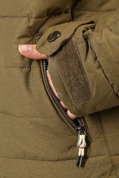 фото Сноубордическая куртка roxy quinn military olive