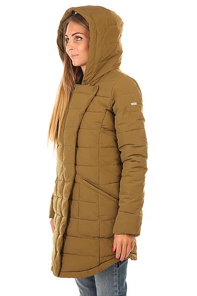 фото Куртка зимняя женская roxy indi j jckt military olive