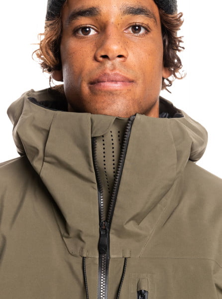 фото Сноубордическая куртка black alder stretch 2l gore-tex® quiksilver