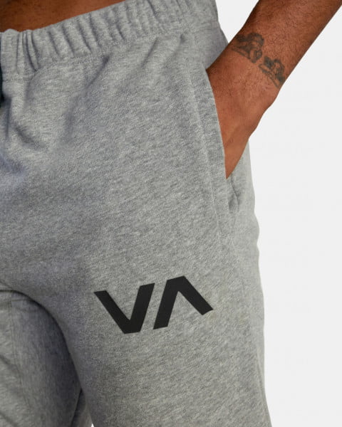 БРЮКИ SWIFT SWEAT  OTLR HGR RVCA VJ301SWT, размер L, цвет heather grey - фото 4