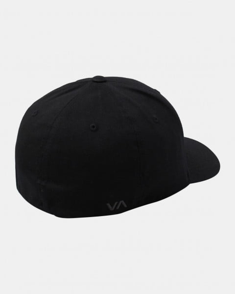 фото Кепка-бейсболка rvca flex fit hats blk