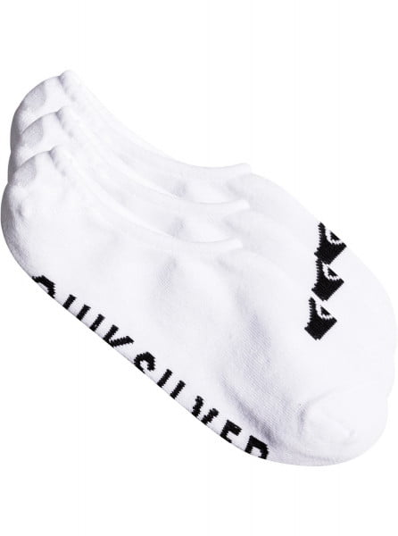 Носки-невидимки Quik Liner (3 пары) QUIKSILVER AQYAA03315, размер 1SZ, цвет белый - фото 1
