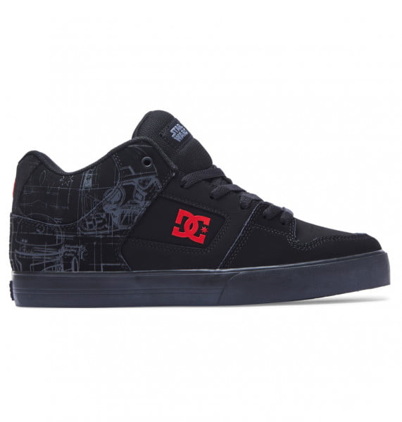 

Мужские ботинки DC SHOES SW PURE MID M SHOE, Black/red, ADYS400085