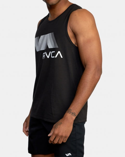 фото Майка blur tank tees blk rvca