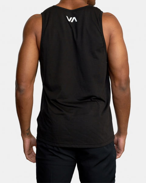 фото Майка blur tank tees blk rvca