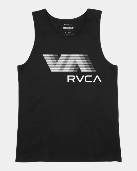 фото Майка blur tank tees blk rvca