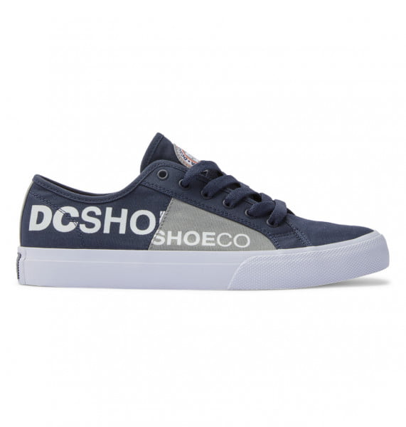 Мужские кеды DC SHOES Manual DC Shoes ADYS300678, размер 42, цвет dc navy/orange