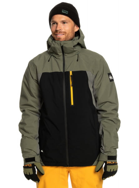 Сноубордическая куртка QUIKSILVER Mission Plus QUIKSILVER EQYTJ03414, размер L, цвет true black