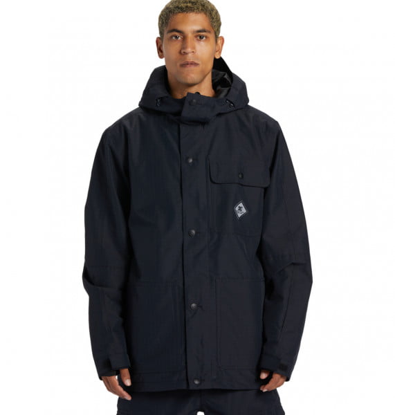 Сноубордическая куртка DC SHOES Servo DC Shoes ADYTJ03061, размер L, цвет черный
