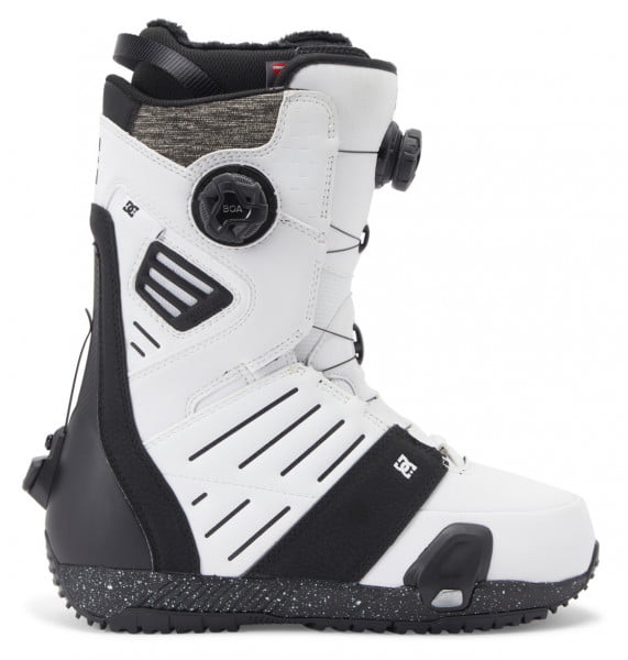 Мужские сноубордические ботинки DC SHOES JUDGE Step On  BOAX DC Shoes ADYO100076, размер 10.5D, цвет white/black print - фото 1