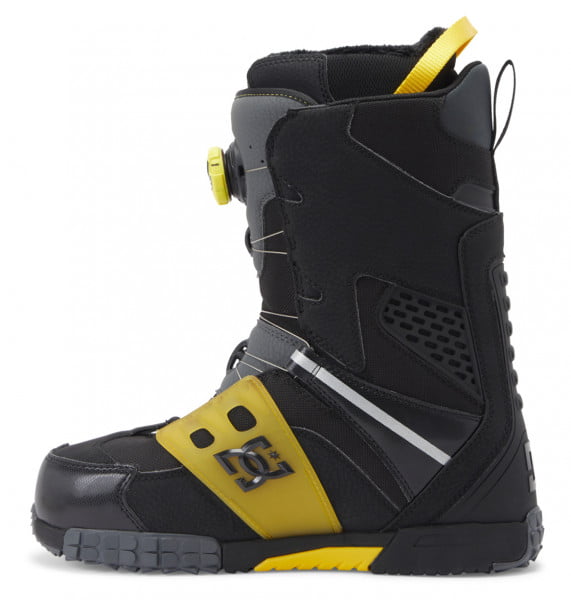 Мужские сноубордические ботинки DC SHOES PHANTOM  BOAX DC Shoes ADYO100077, размер 10.5D, цвет black/yellow - фото 3