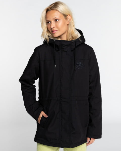 Куртка BILLABONG SIMPLY THE BEST Billabong EBJJK00132, размер M/10, цвет black pebble
