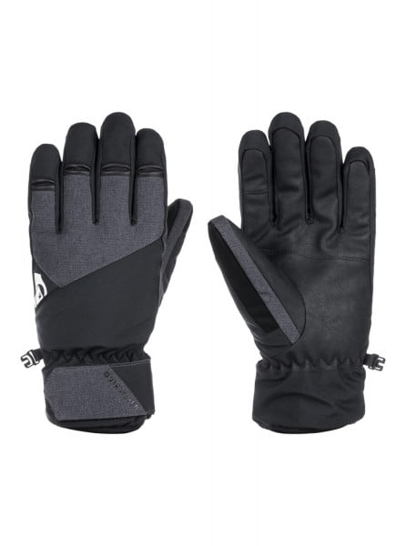 Cноубордические перчатки QUIKSILVER GATES GLOVE QUIKSILVER EQYHN03185, размер M, цвет true black