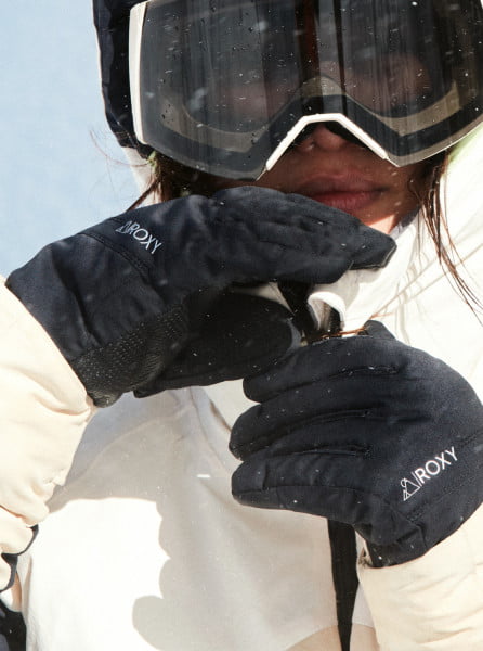 Сноубордические перчатки ROXY Fizz Gore Tex Roxy ERJHN03217, размер L, цвет true black