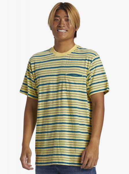 фото Мужская футболка tube stripe quiksilver