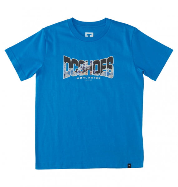 Детская футболка Astro (8-16 лет) DC Shoes ADBZT03260, размер 10/S, цвет синий - фото 1