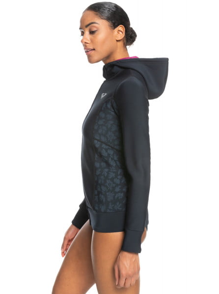 Неопреновая женская куртка 1mm Swell Series Roxy ERJW803027, размер 10, цвет черный - фото 2