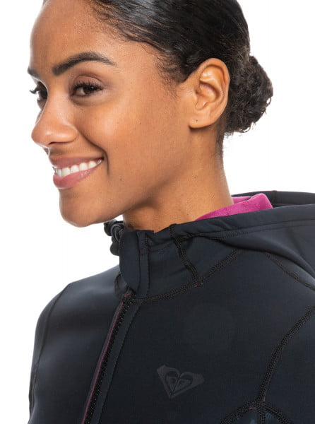 Неопреновая женская куртка 1mm Swell Series Roxy ERJW803027, размер 10, цвет черный - фото 3