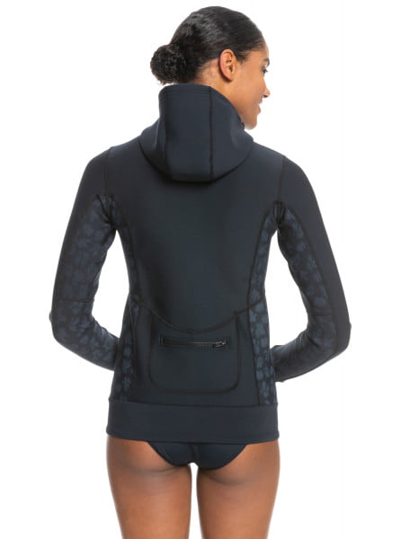 Неопреновая женская куртка 1mm Swell Series Roxy ERJW803027, размер 10, цвет черный - фото 5