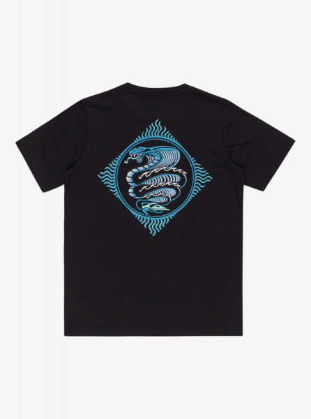 Детская футболка Snake Charmer (8-16 лет) QUIKSILVER EQBZT04721, размер M/12, цвет темно-синий - фото 2