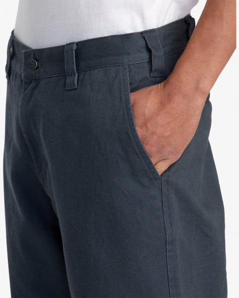 Мужские брюки-чинос Americana RVCA AVYNP00227, размер W28, цвет синий - фото 4