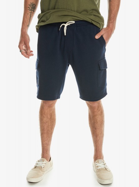Спортивные мужские шорты-карго Cargo QUIKSILVER EQYFB03365, размер L, цвет navy blazer - фото 3