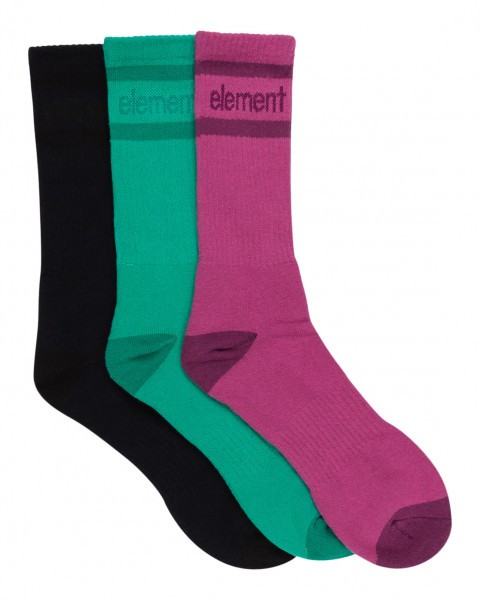 Мужские носки Clearsight 3.0 (3 пары) Element ELYAA00182, размер 1SZ, цвет мультиколор