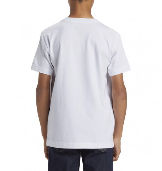 Детская футболка Chrome (8-16 лет) DC Shoes ADBZT03251, размер 10/S, цвет белый - фото 5