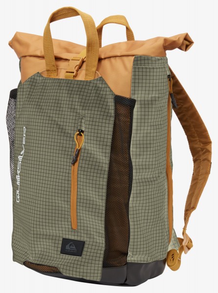 Большой мужской серфовый рюкзак Secret Sesh QUIKSILVER AQYBP03161, размер 1SZ, цвет grape leaf - фото 3