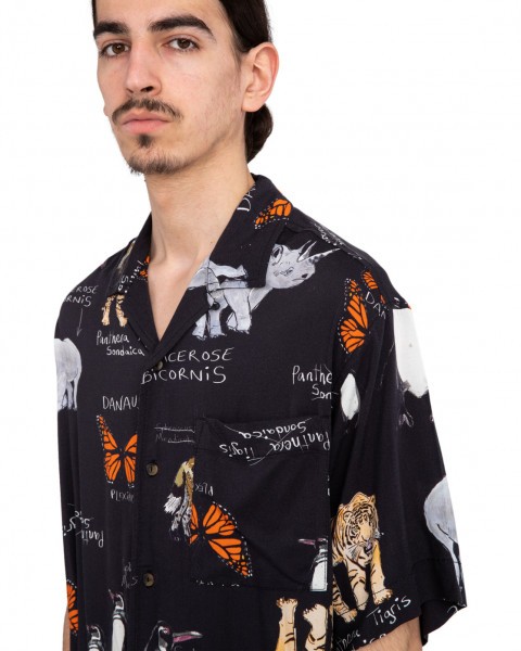 фото Мужская рубашка с коротким рукавом resort element