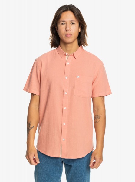 Мужская рубашка с коротким рукавом Time Box QUIKSILVER EQYWT04558, размер XXL, цвет canyon clay - фото 3