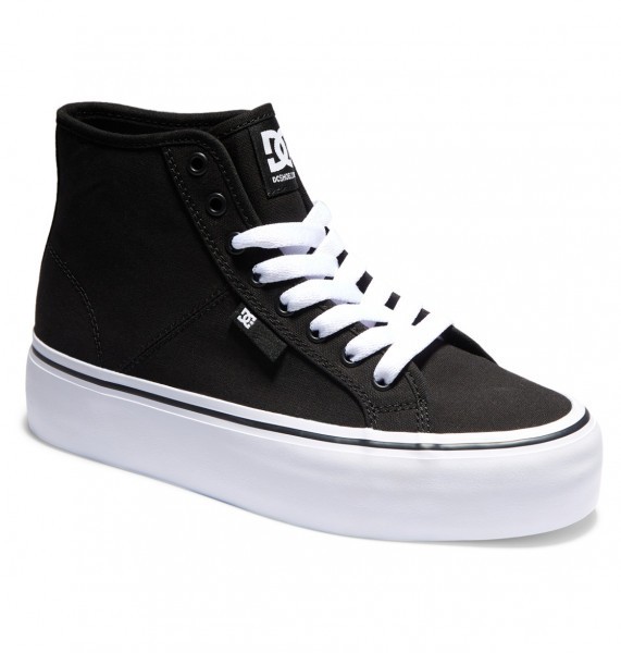 фото Высокие женские кеды manual hi platform dc shoes