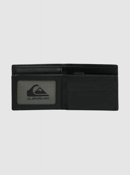 Кожаный складной кошелек Gutherie QUIKSILVER EQYAA03960, размер M, цвет черный - фото 5