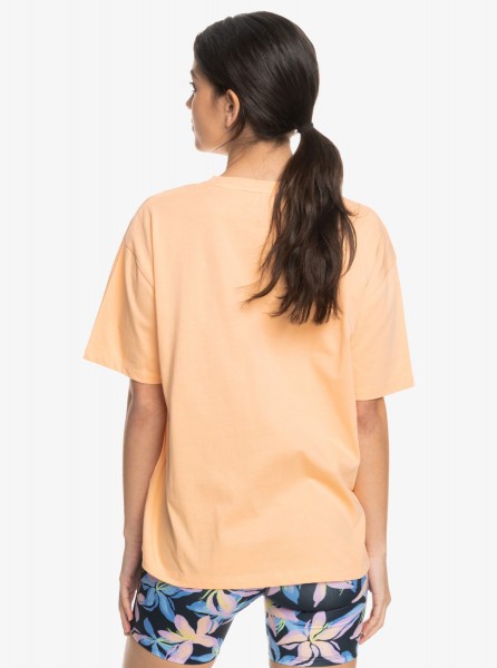Женская футболка Essential Energy Roxy ERJKT04130, размер L, цвет peach fuzz - фото 5
