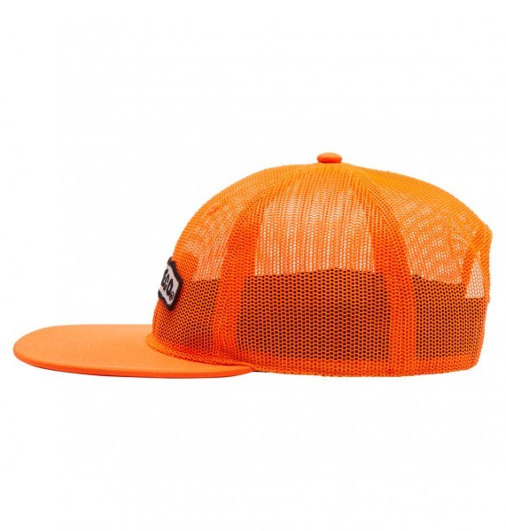 Мужская бейсболка Meshed Up DC Shoes ADYHA04191, размер 1SZ, цвет neon orange - фото 3