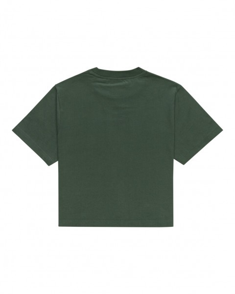 Женская укороченная футболка Velvet Element ELJZT00133, размер L/12, цвет garden topiary - фото 5