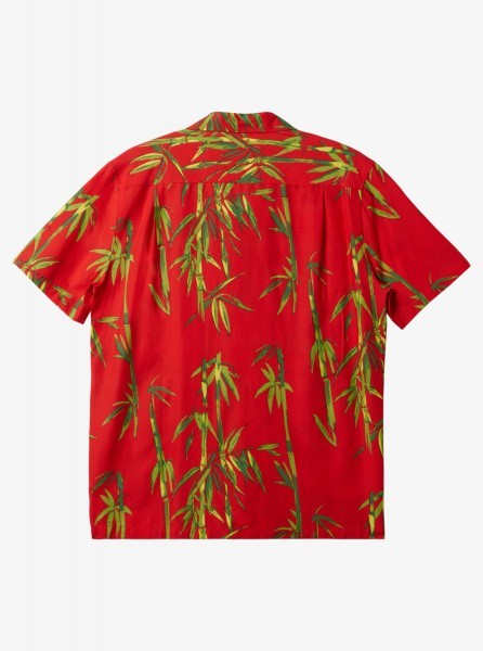 фото Мужская рубашка с коротким рукавом bamboo dna island quiksilver