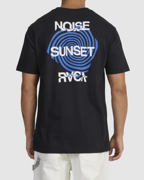 фото Мужская футболка noise sunset rvca