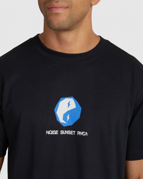 фото Мужская футболка noise sunset rvca