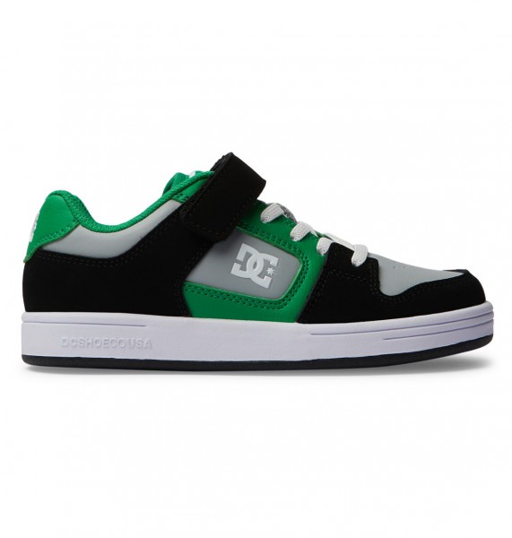 Детские кроссовки Manteca 4 V DC Shoes ADBS300378, размер 37, цвет black/kelly green