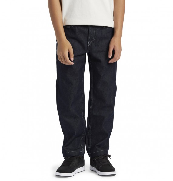 Cвободные детские джинсы Worker (8-16 лет) ADBDP03010, размер 28/14, цвет абрикосовый - фото 3