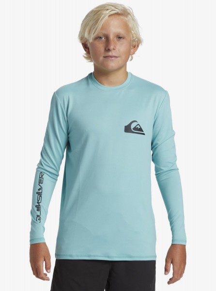 Детский рашгард с длинным рукавом Everyday Surf (8-16 лет) QUIKSILVER AQBWR03068, размер L/14, цвет marine blue - фото 3