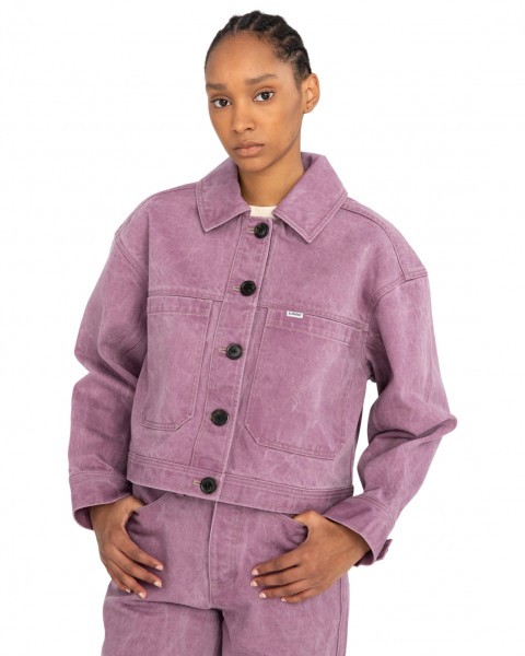 Женская джинсовая куртка Craft 70 Element ELJJK00119, размер L/12, цвет wine - фото 1