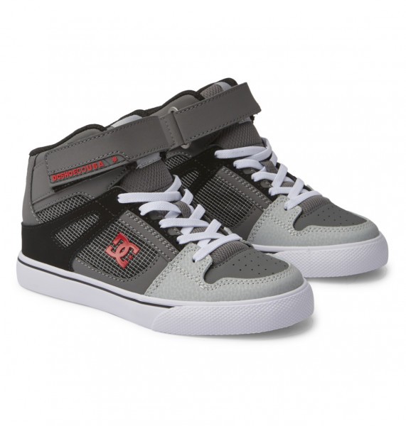 фото Высокие детские кеды dc pure high-top ev dc shoes