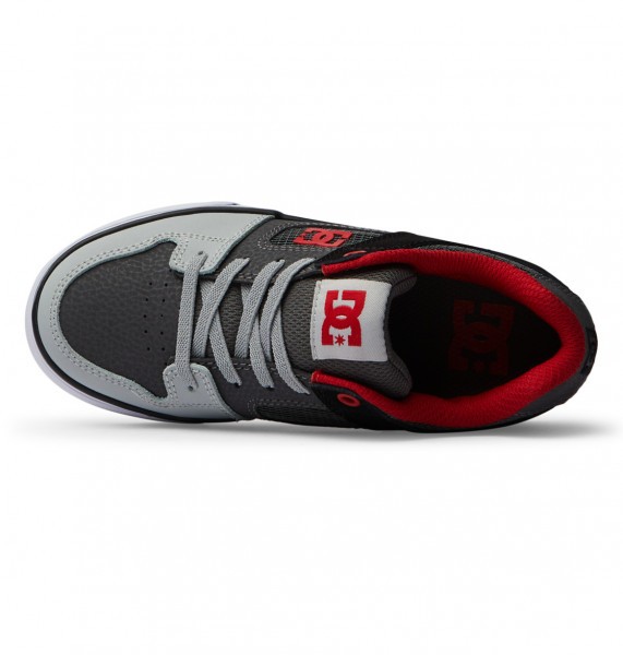 Детские кеды DC Pure Elastic (8-16 лет) DC Shoes ADBS300256, размер 34, цвет red/heather grey - фото 4